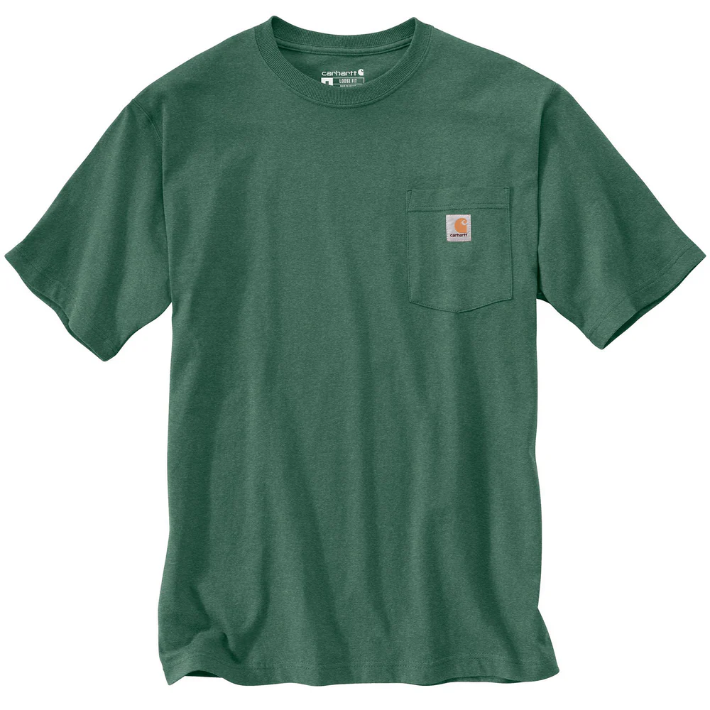 Loose Fit Heavyweight Short-Sleeve Pocket T-Shirt - GI0-Frosted Balsam Heather | Carhartt K87