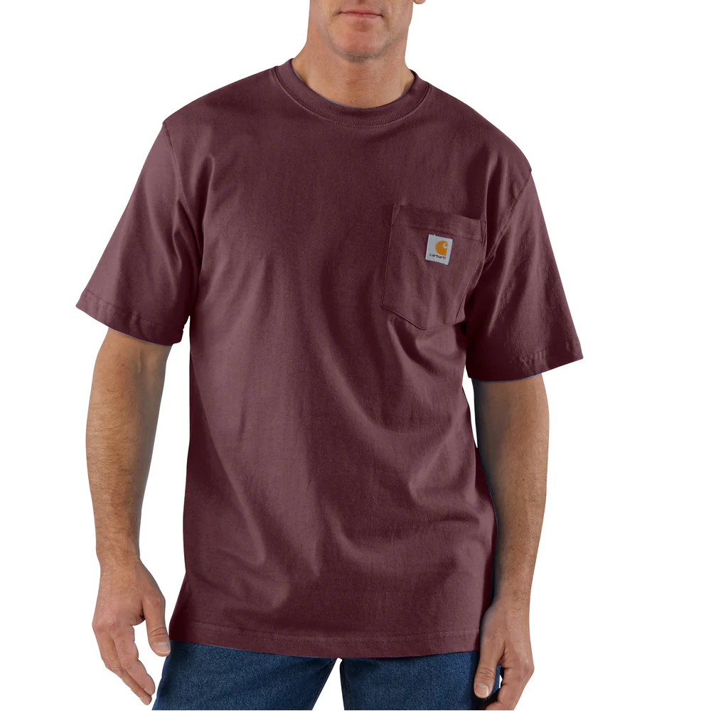 Loose Fit Heavyweight Short-Sleeve Pocket T-Shirt - PRT-Port | Carhartt K87 - Image 2
