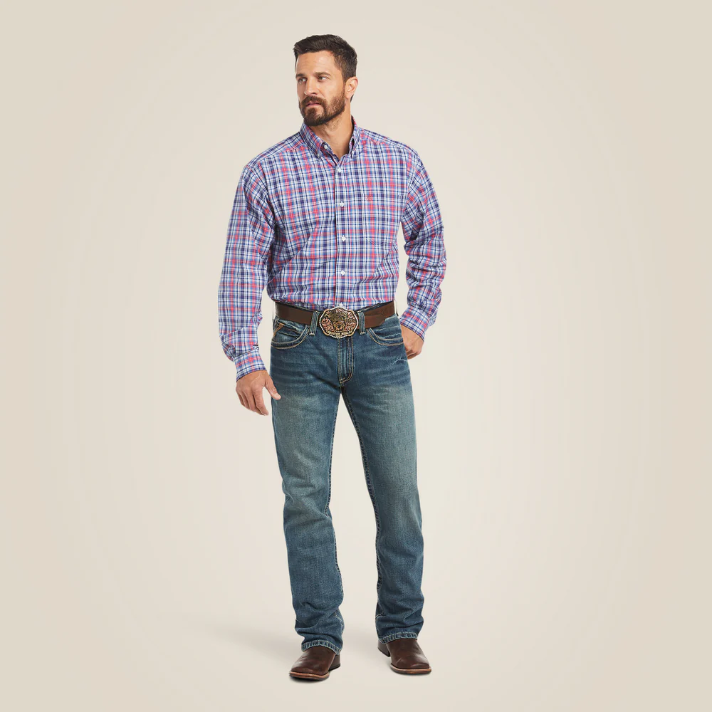 M4 Low Rise  Boundary Boot Cut Jean - 400-Gulch | Ariat 10012136 - Image 6