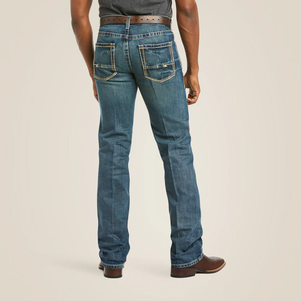 M5 Slim Boundary Stackable Straight Leg Jean - 400-Gulch | Ariat 10014010