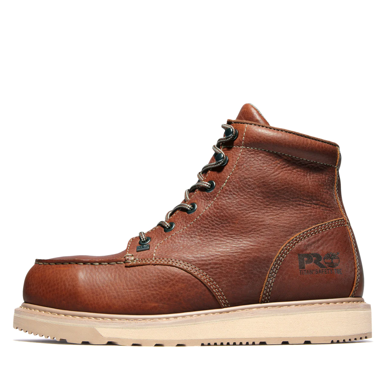 Mens 6IN BARSTOW WEDGE AL 214-Brown | Timberland PRO TB188559 - Image 4
