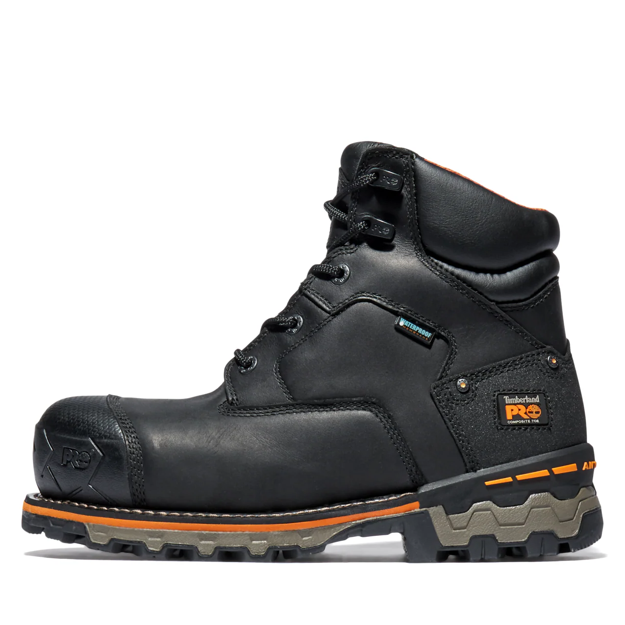 Mens 6IN BOONDOCK CT WP 001-Black | Timberland PRO TB1A1FZP - Image 3