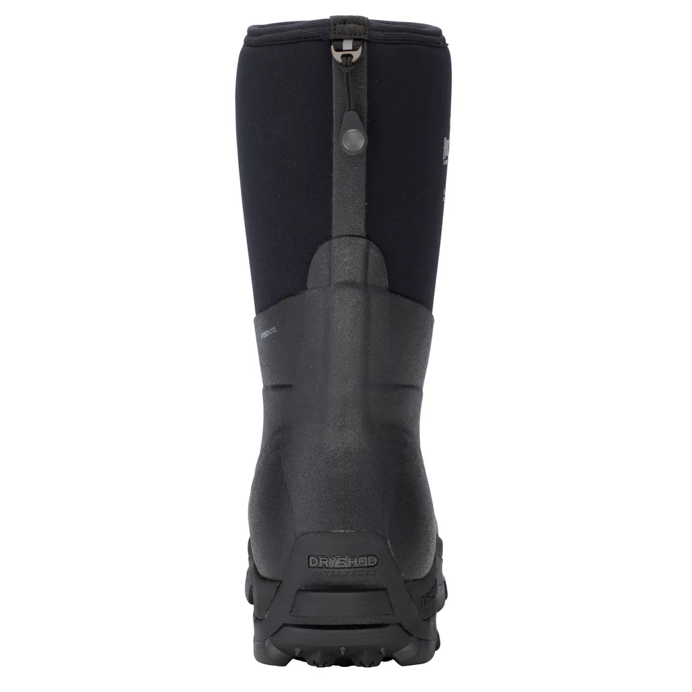 MEN'S ARCTIC STORM MID BOOT - BK-Black & Grey | Dryshod ARSMMBK - Image 4