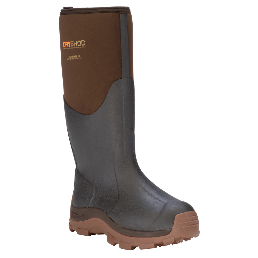 MEN'S HAYMAKER HI BOOT - BR-Brown | Dryshod HAYMHBR - Image 3
