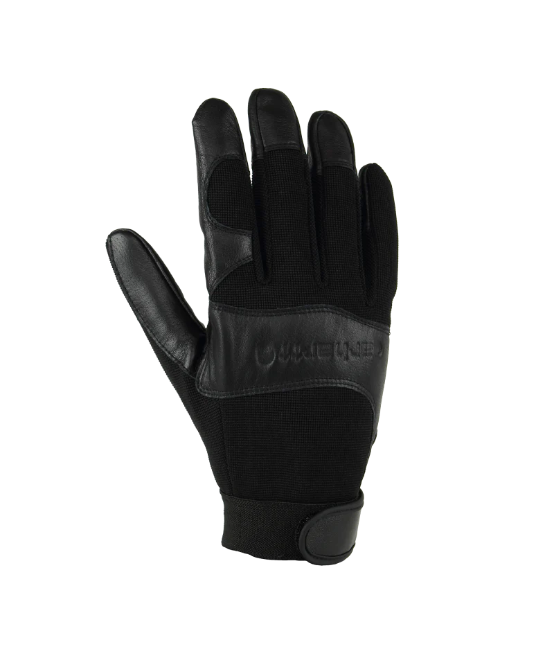 Men's High Dexterity Reinforced Secure Cuff Glove BLK-Black | Carhartt GD0659M - Image 2