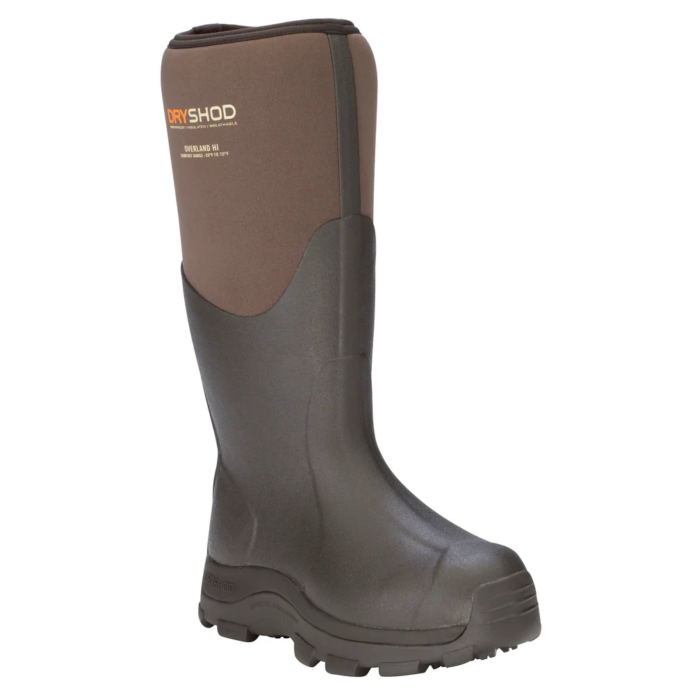 MEN'S OVERLAND HI BOOT - KH-Khaki & Timber | Dryshod OVRMHKH - Image 3