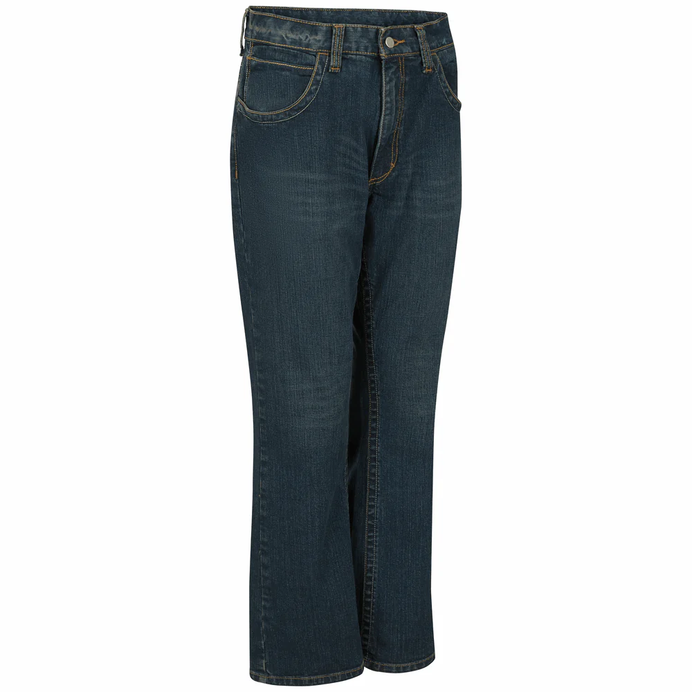 Men's Relaxed Bootcut Jean With Stretch - SD-Sanded Denim | Bulwark PSJ2 - Image 4