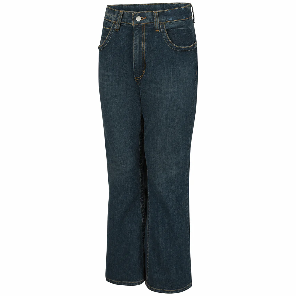 Men's Relaxed Bootcut Jean With Stretch - SD-Sanded Denim | Bulwark PSJ2 - Image 5