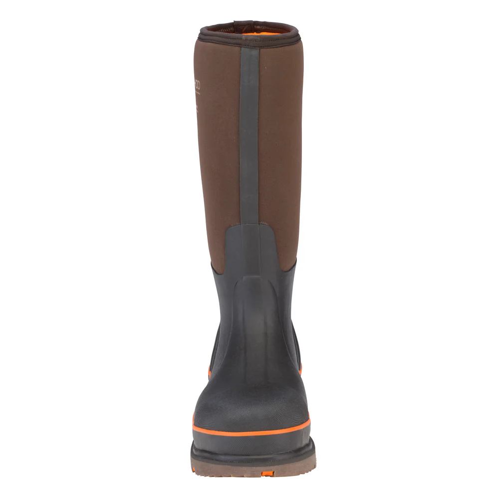 MEN'S STEEL TOE MID TEMP BOOT - BR-Brown & Orange | Dryshod STTUHBR - Image 4