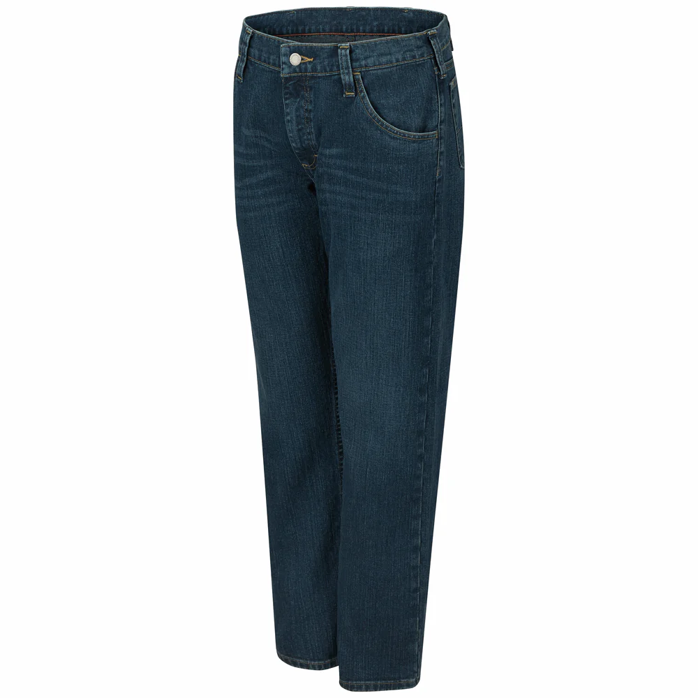 Mens Straight Fit Jean With Stretch - SD Sanded Denim | Bulwark PSJ4 - Image 5