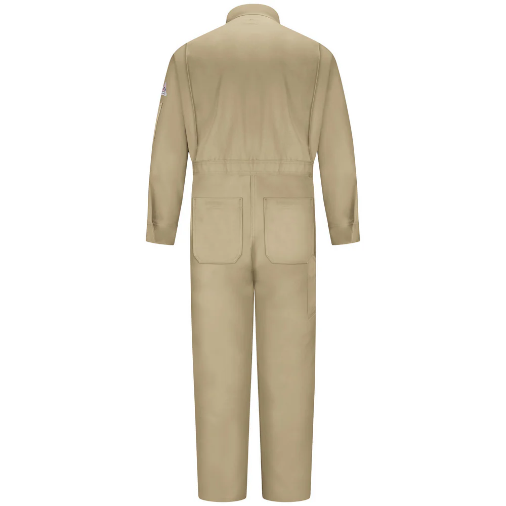 MIDWEIGHT EXCEL DELUXE FR COVERALL - KH-Khaki | Bulwark CED2 - Image 2