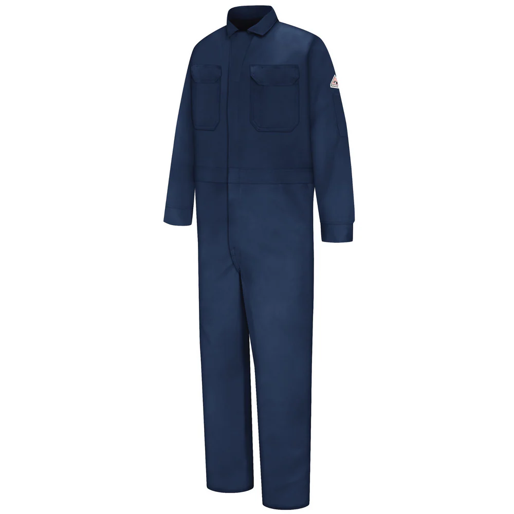 MIDWEIGHT EXCEL DELUXE FR COVERALL - NV-Navy | Bulwark CED2