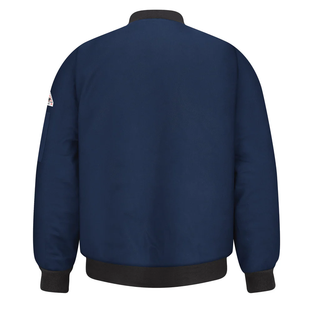MIDWEIGHT EXCEL FR TEAM JACKET - NV-Navy | Bulwark JET2 - Image 2