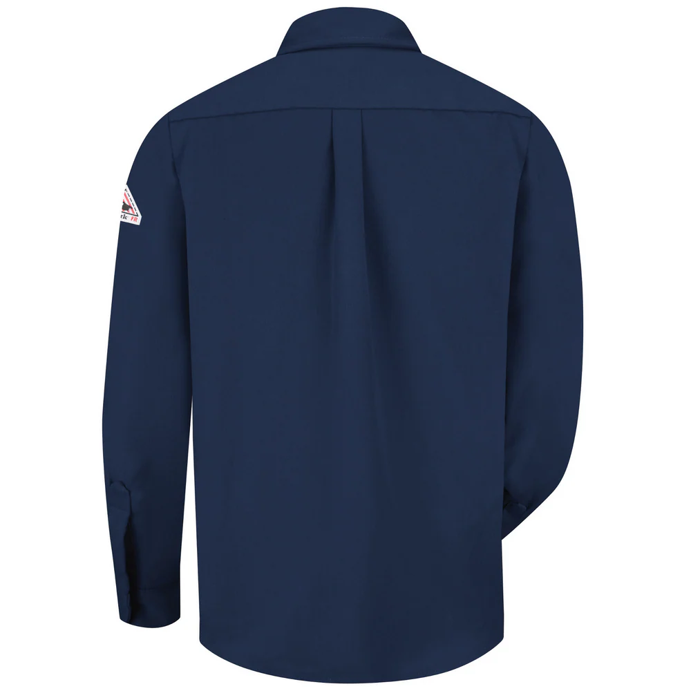 MIDWEIGHT FR DRESS UNIFORM SHIRT - NV-Navy | Bulwark SMU2 - Image 2