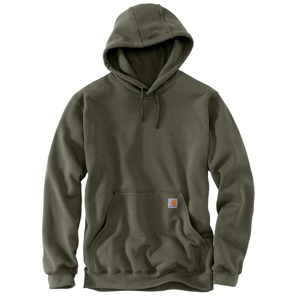 MIDWEIGHT HOODED SWEATSHIRT - 316-Moss | Carhartt K121 - Image 2