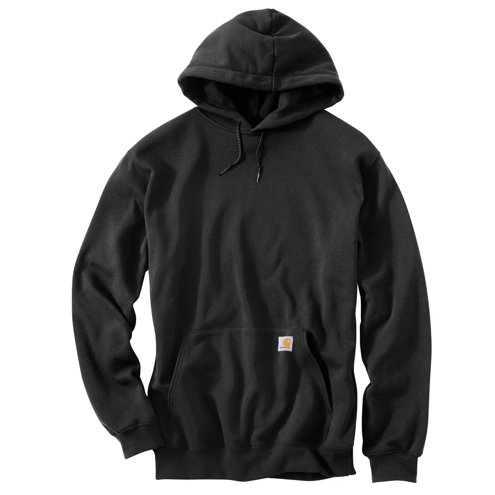 MIDWEIGHT HOODED SWEATSHIRT - BLK-Black | Carhartt K121 - Image 2