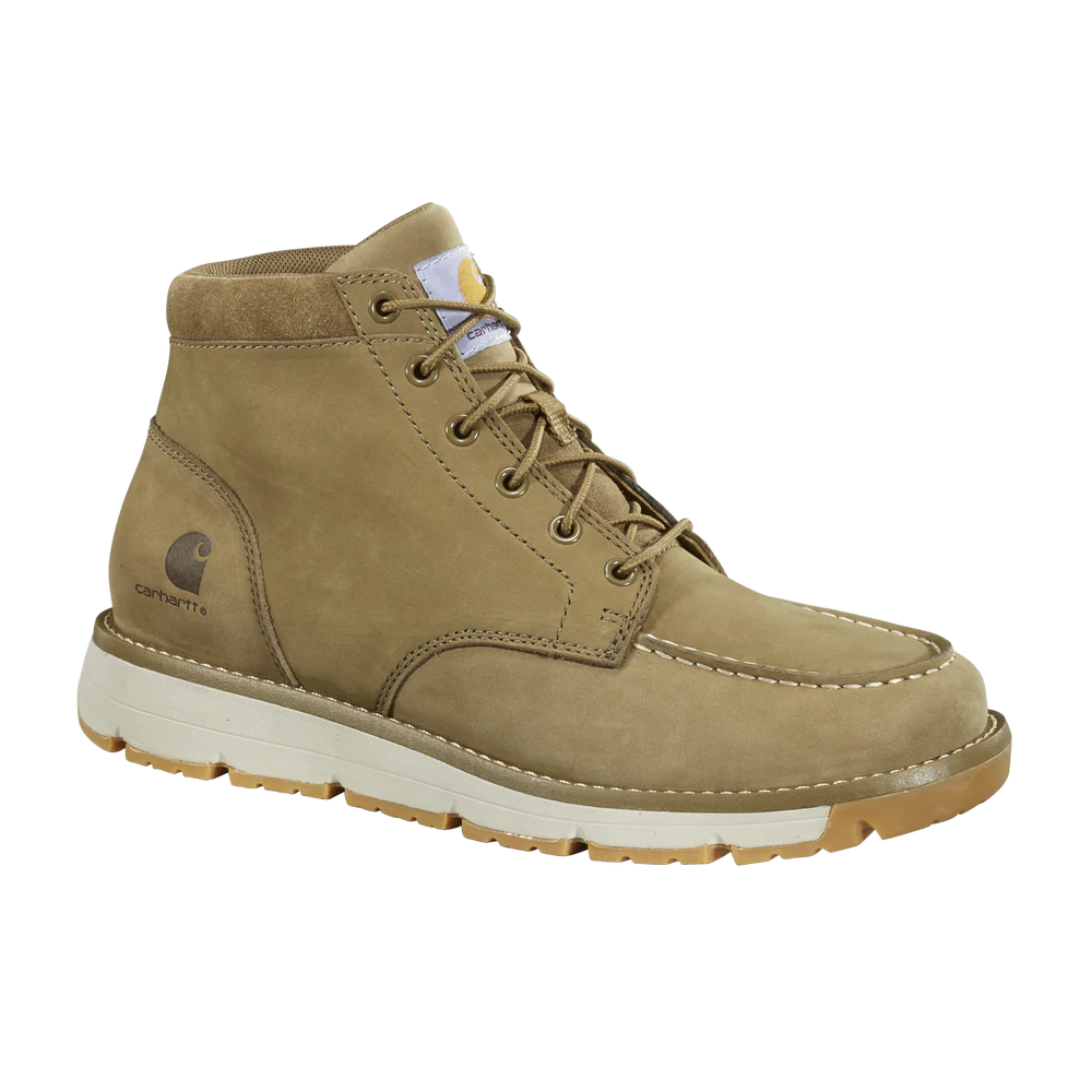Millbrook Steel Toe Moc Wedge Work Boot - CBN-Coyote Brown | Carhartt FM5212-M - Image 2