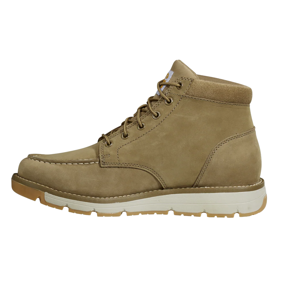 Millbrook Steel Toe Moc Wedge Work Boot - CBN-Coyote Brown | Carhartt FM5212-M - Image 3