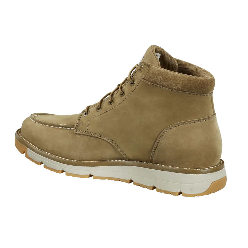 Millbrook Steel Toe Moc Wedge Work Boot - CBN-Coyote Brown | Carhartt FM5212-M - Image 4