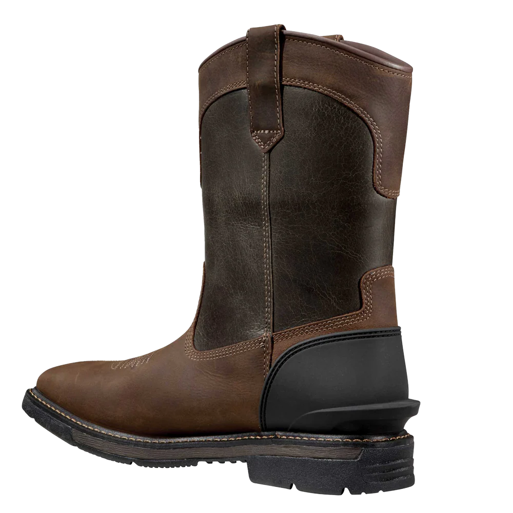 Montana 11" Waterproof Steel Square Toe Wellington - DBN-Dark Brown | Carhartt FQ1265-M - Image 3