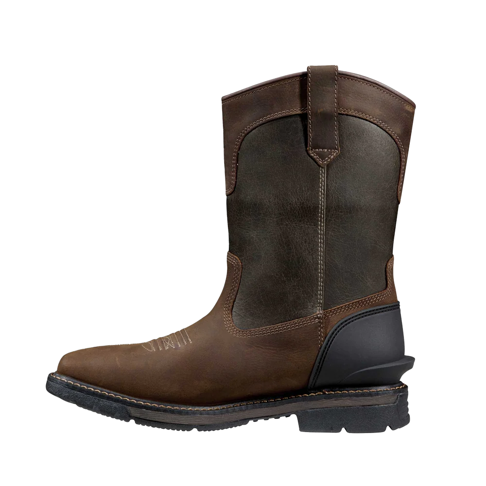 Montana 11" Waterproof Steel Square Toe Wellington - DBN-Dark Brown | Carhartt FQ1265-M - Image 4