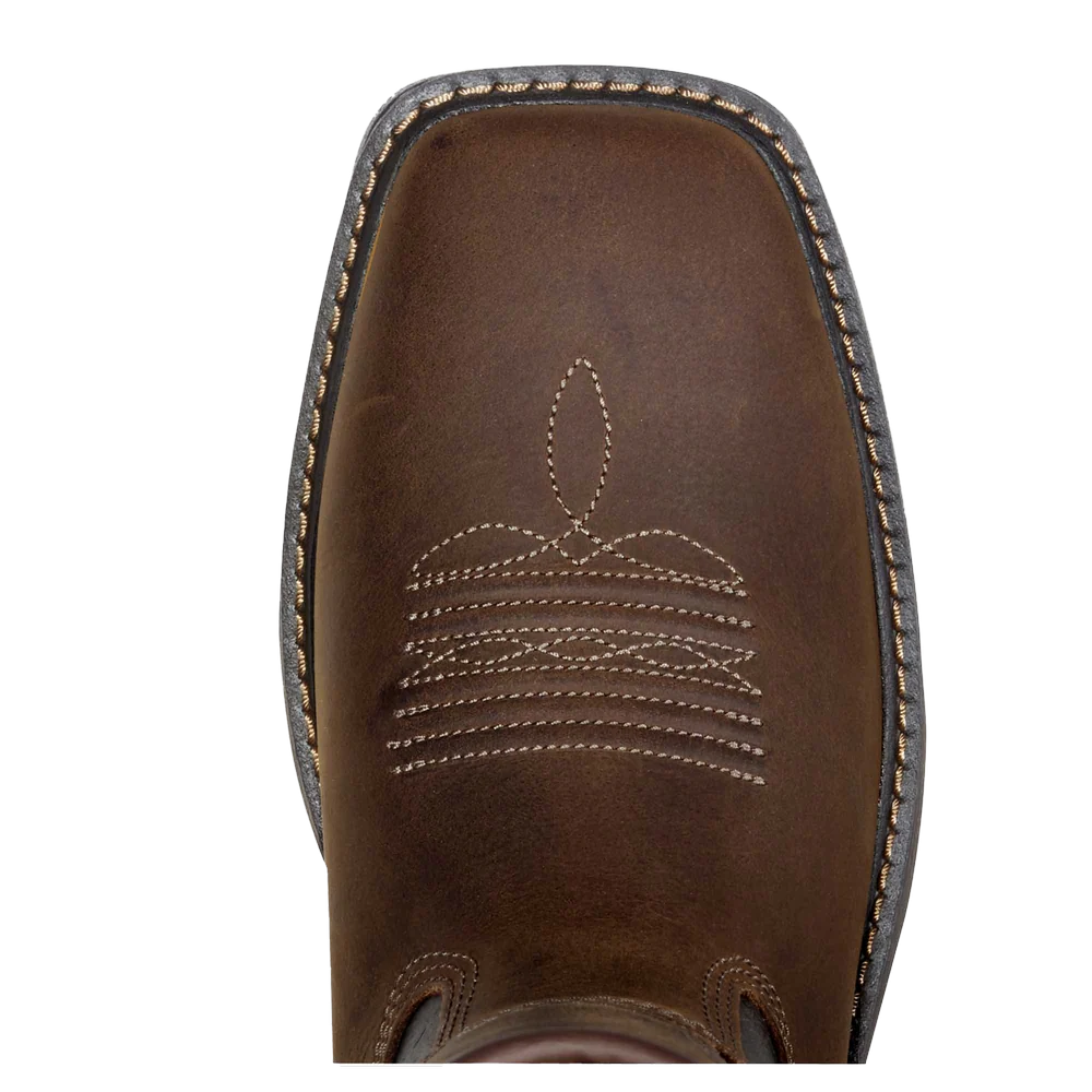 Montana 11" Waterproof Steel Square Toe Wellington - DBN-Dark Brown | Carhartt FQ1265-M - Image 9