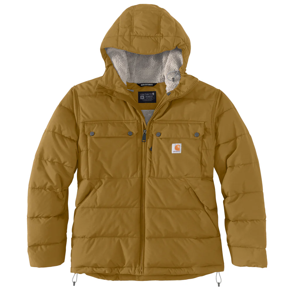Montana Loose Fit Insulated Jacket - B33-Oak Brown | Carhartt 105474