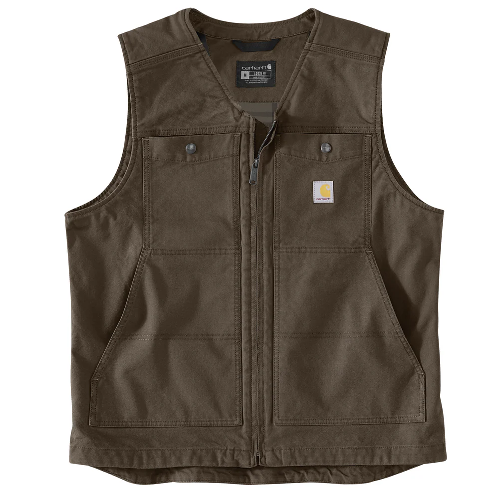 Montana Relaxed Fit Duck Vest - 217-Tarmac | Carhartt 106783 - Image 2