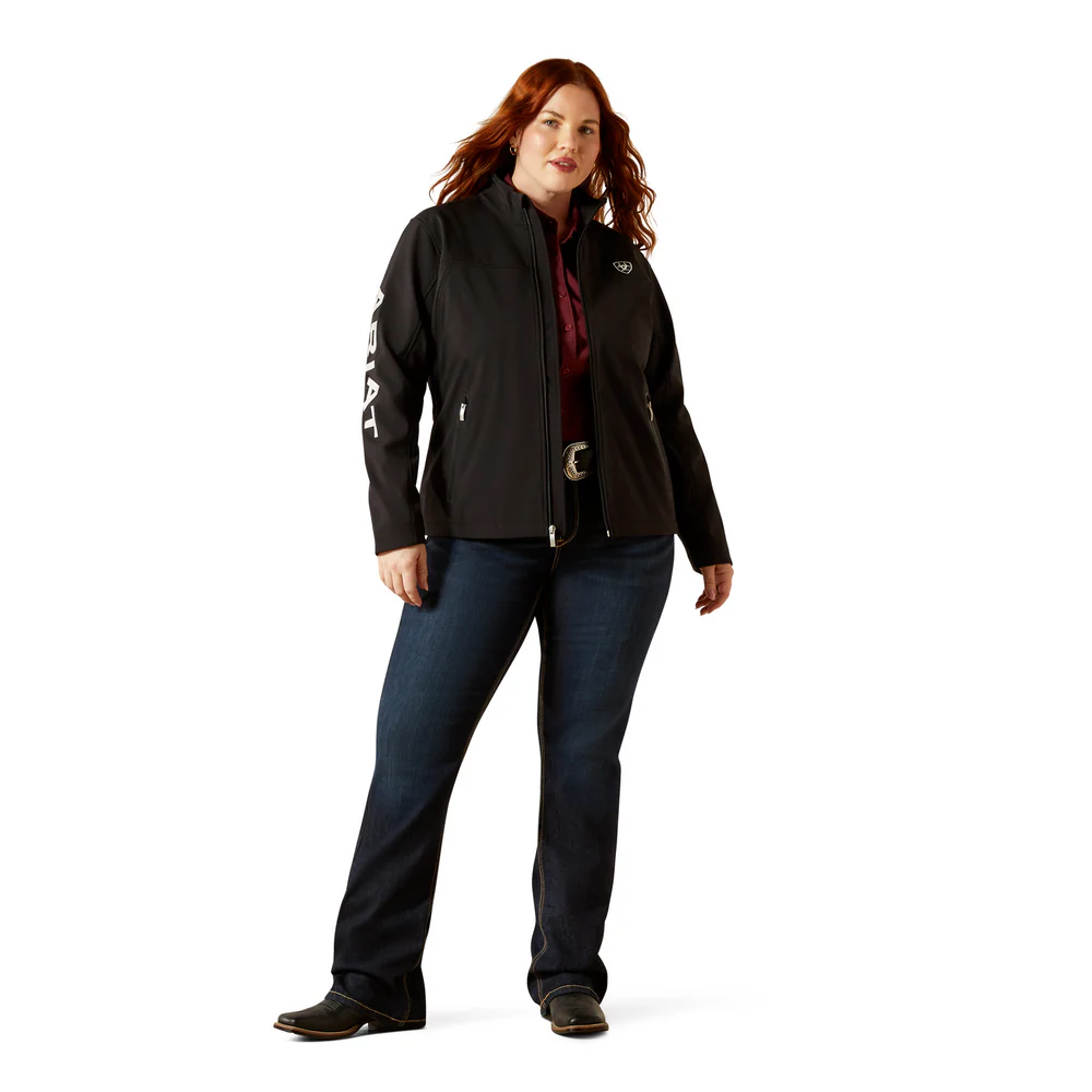 New Team Softshell Jacket - 001-Black | Ariat 10019206 - Image 11
