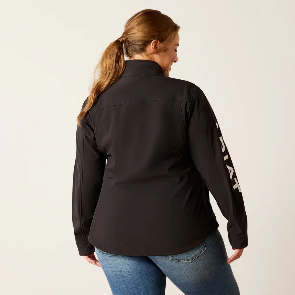 New Team Softshell Jacket - 001-Black | Ariat 10019206 - Image 2
