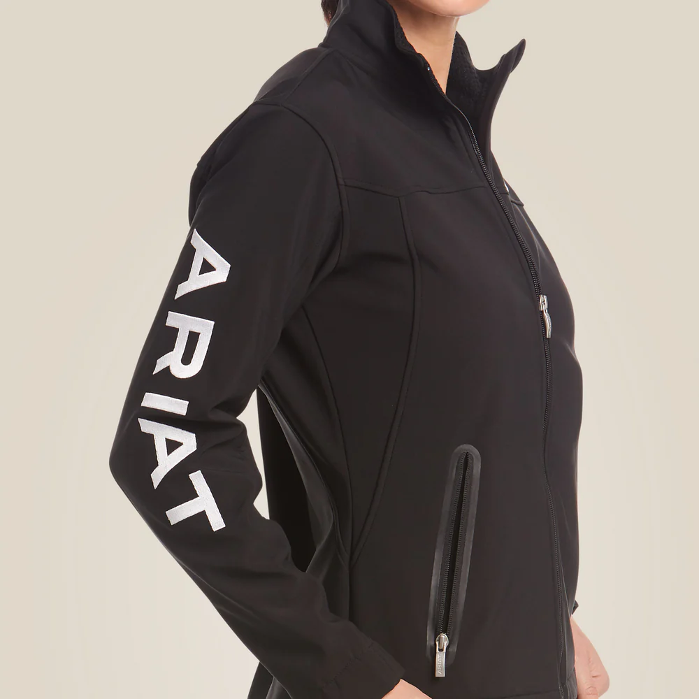 New Team Softshell Jacket - 001-Black | Ariat 10019206 - Image 3
