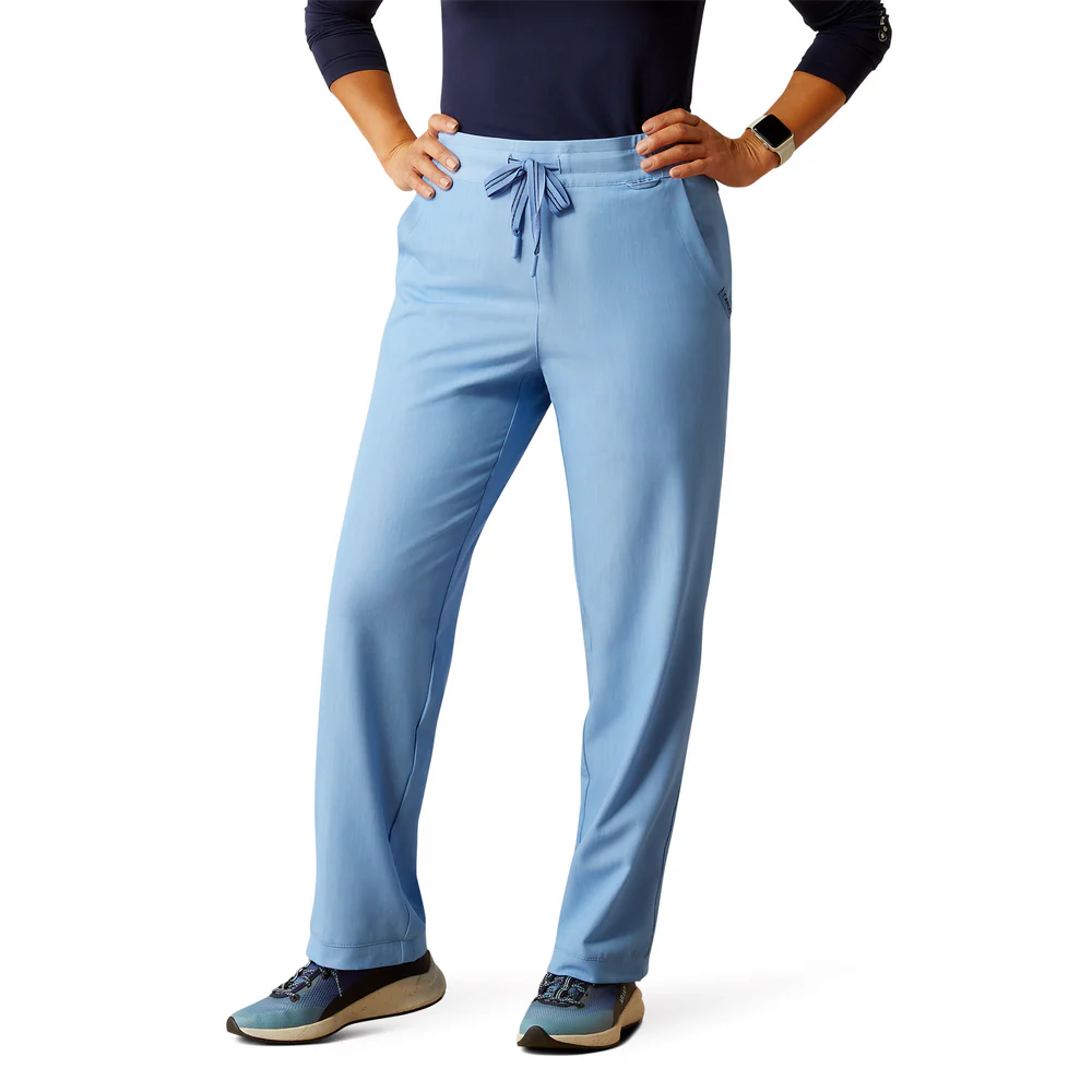 Nightingale Utility Stretch Scrub Pant - 400-Light Blue Heather | Ariat 10039951 - Image 6