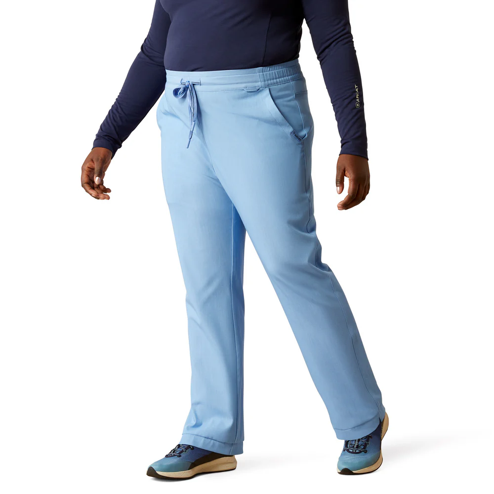 Nightingale Utility Stretch Scrub Pant - 400-Light Blue Heather | Ariat 10039951 - Image 7