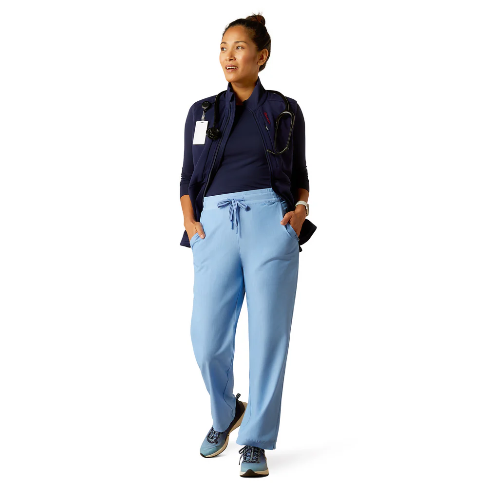 Nightingale Utility Stretch Scrub Pant - 400-Light Blue Heather | Ariat 10039951 - Image 8