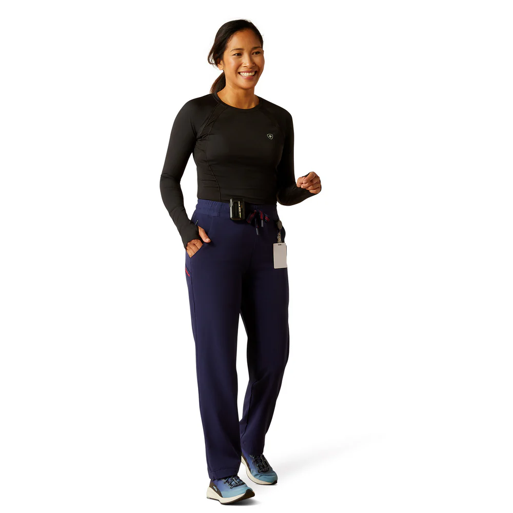 Nightingale Utility Stretch Scrub Pant - 410-Navy | Ariat 10039948 - Image 6