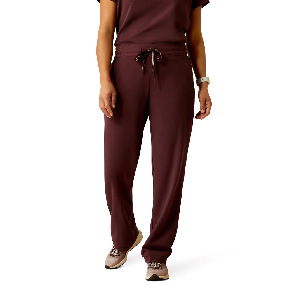 Nightingale Utility Stretch Scrub Pant - 600-Winetasting | Ariat 10039952 - Image 6
