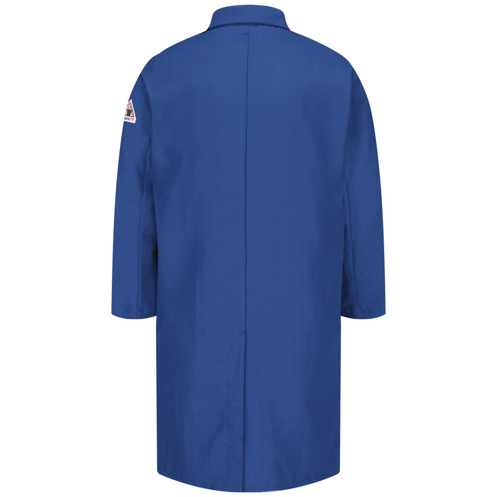 NOMEX FR CONCEALED SNAP-FRONT LAB COAT - RB-Royal Blue | Bulwark KNL6 - Image 2