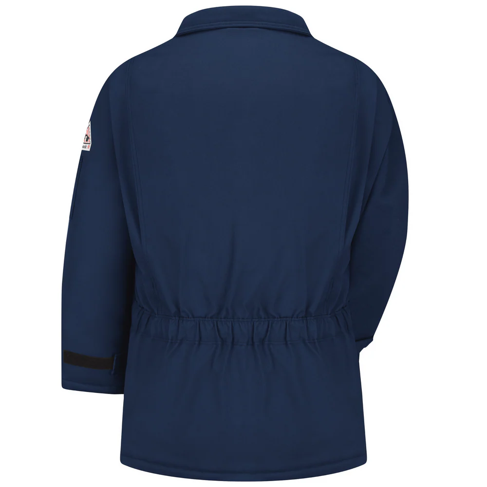 NOMEX FR INSULATED DELUXE PARKA - NV-Navy | Bulwark JNP2 - Image 2