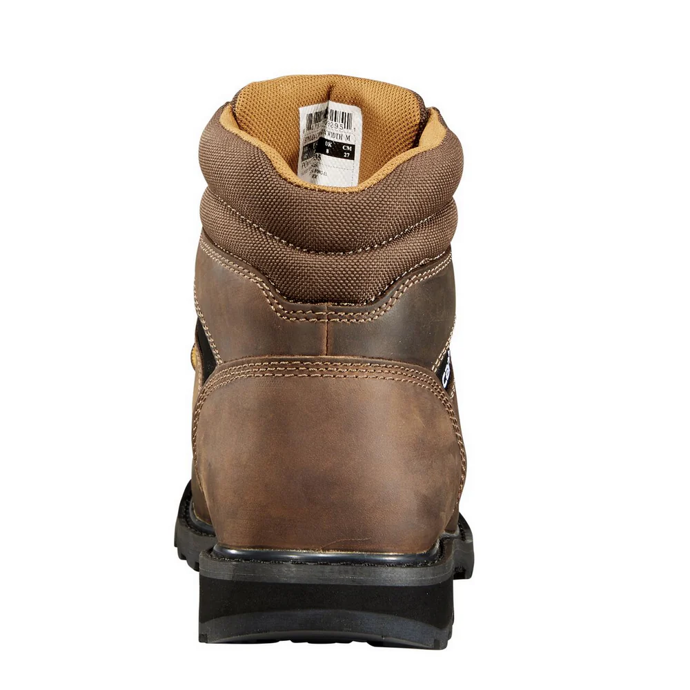 NON-SAFETY TOE 6-INCH WORK BOOT - BRN-Crazy Horse Brown Oil Tanned | Carhartt CMW6174 - Image 5