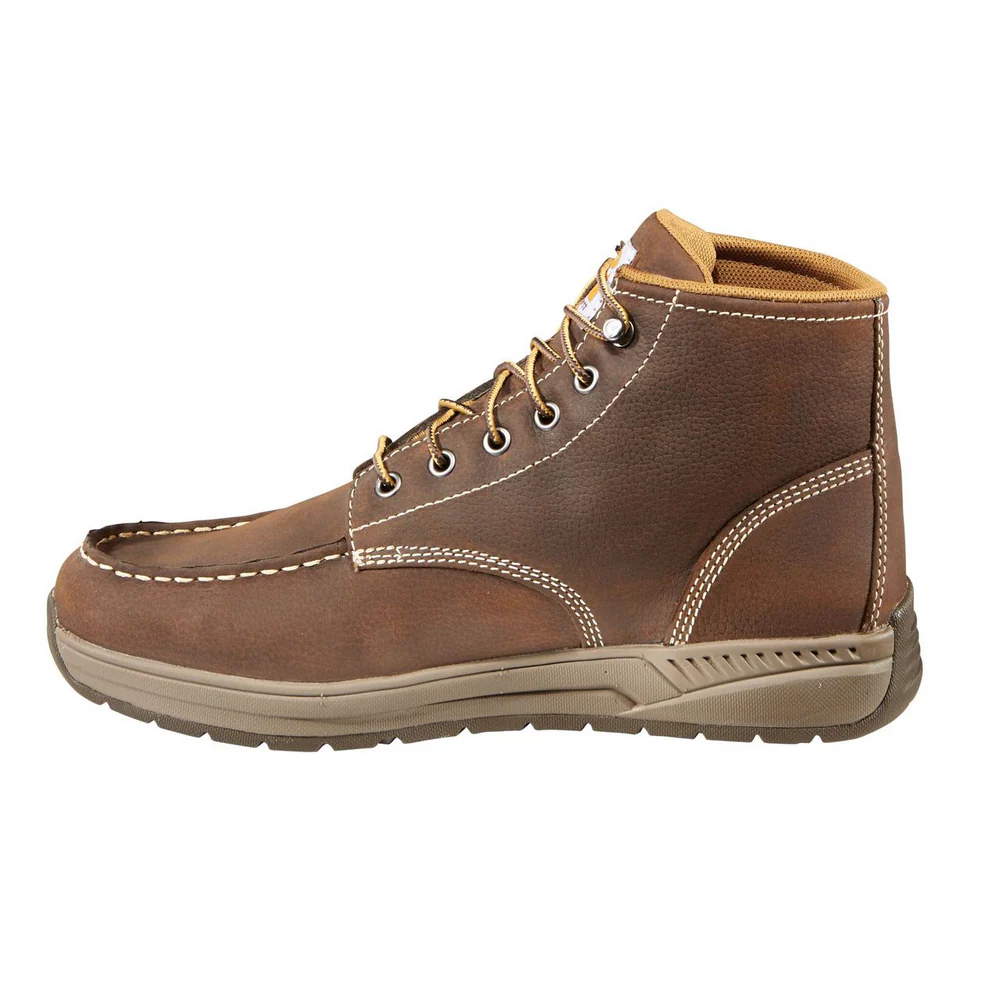 NON-SAFETY TOE OXFORD SHOE - DKBRN-Dark Bison Oil Tanned | Carhartt CMX4023 - Image 3