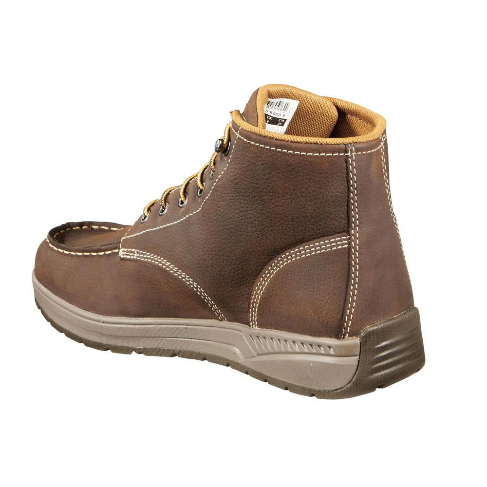 NON-SAFETY TOE OXFORD SHOE - DKBRN-Dark Bison Oil Tanned | Carhartt CMX4023 - Image 4