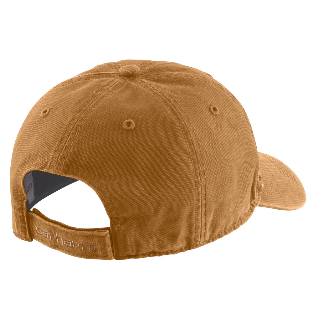 ODESSA COTTON CAP - 211-Carhartt Brown | Carhartt 100289 - Image 2