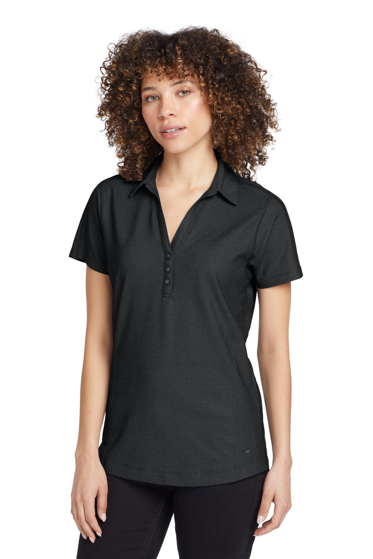 OGIO Ladies Onyx Polo - Blacktop | LOG126