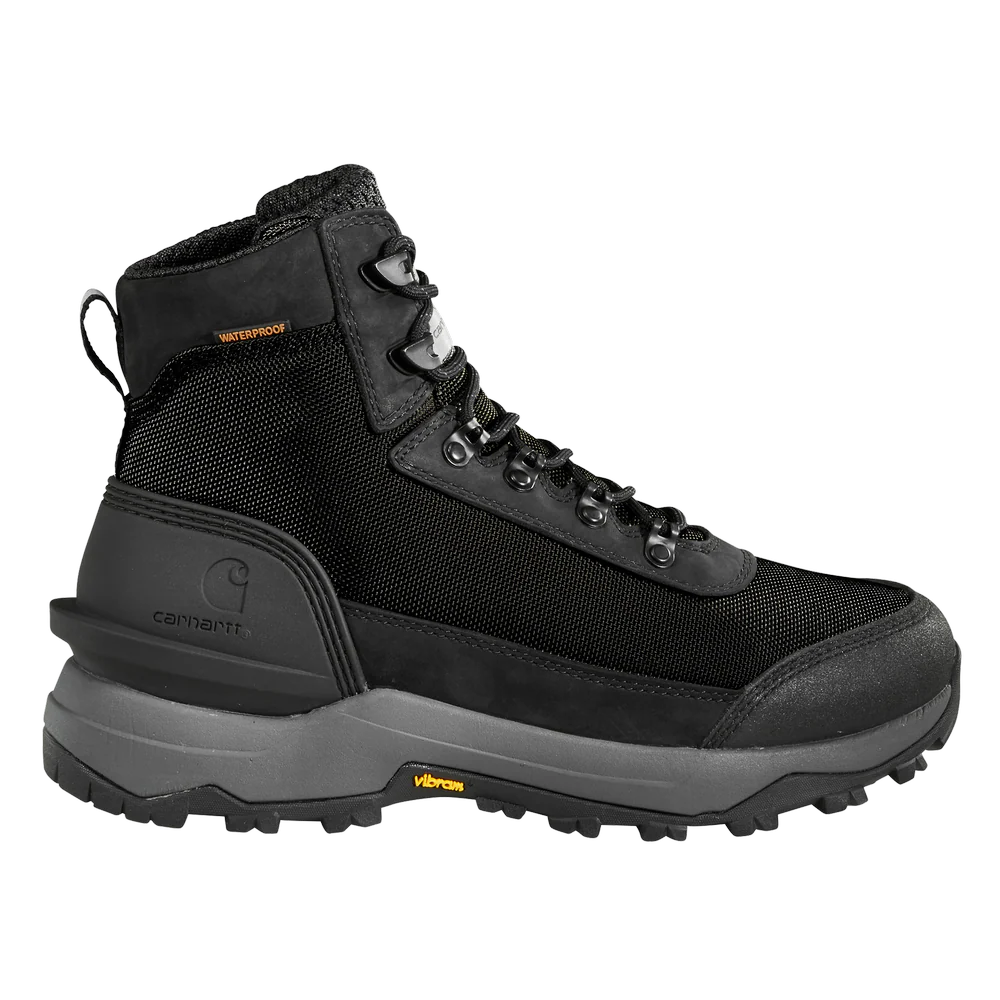 OUTDOOR HIKE WP 6-INCH SOFT TOE HIKER BOOT - BLK-Black | Carhartt FP5071-M