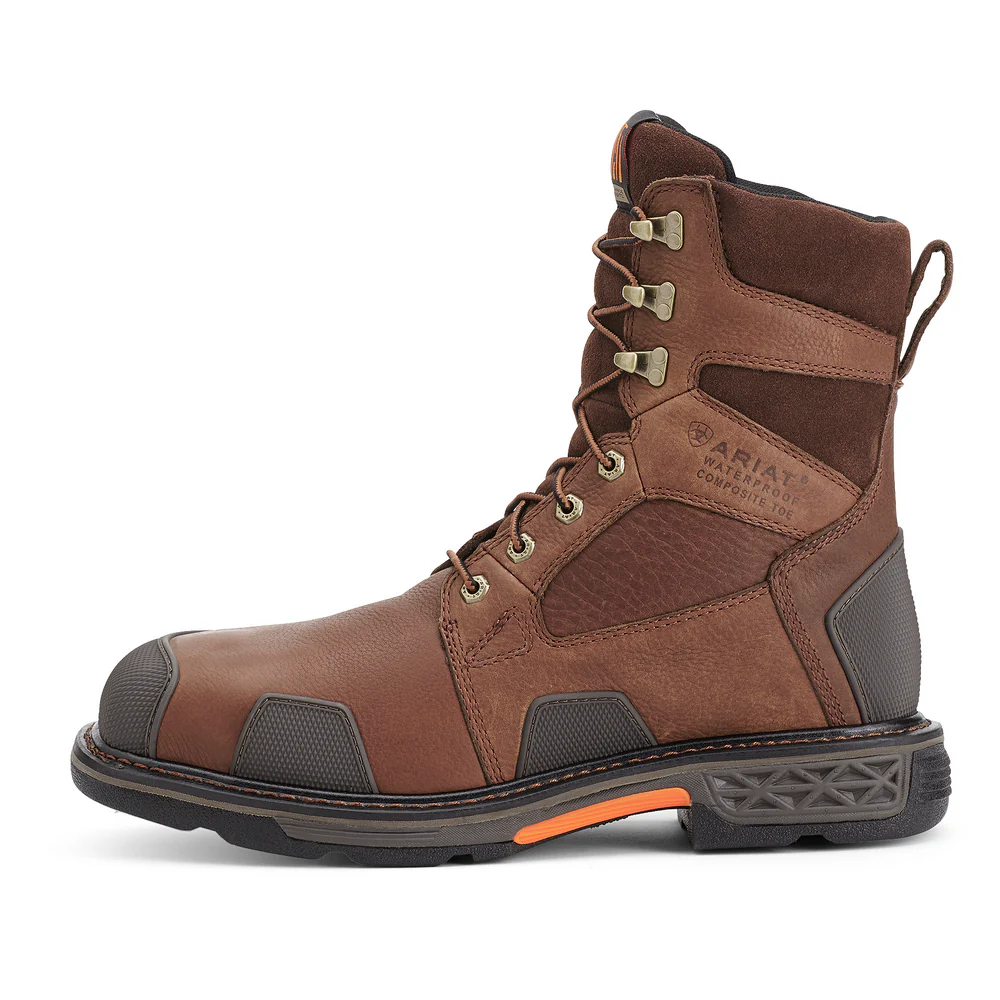 OVERDRIVE 8-INCH WIDE SQUARE COMPOSITE TOE WATERPROOF BOOT - 200-Brown | Ariat 10012940 - Image 2