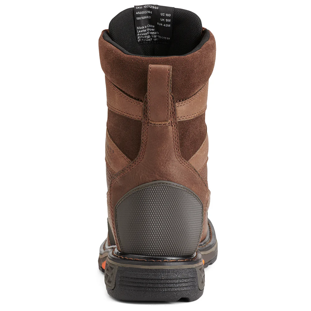 OVERDRIVE 8-INCH WIDE SQUARE COMPOSITE TOE WATERPROOF BOOT - 200-Brown | Ariat 10012940 - Image 3