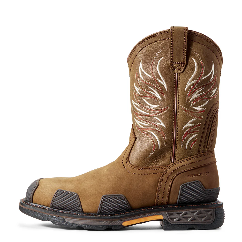OVERDRIVE WIDE SQUARE COMPOSITE TOE BOOT - 200-Brown | Ariat 10011933 - Image 2