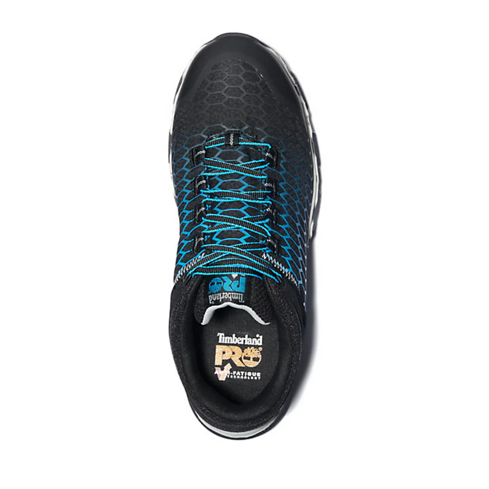 POWERTRAIN SPORT ALLOY TOE BREATHABLE SHOE - 001-Black Blue | Timberland PRO TB0A1HRU - Image 2