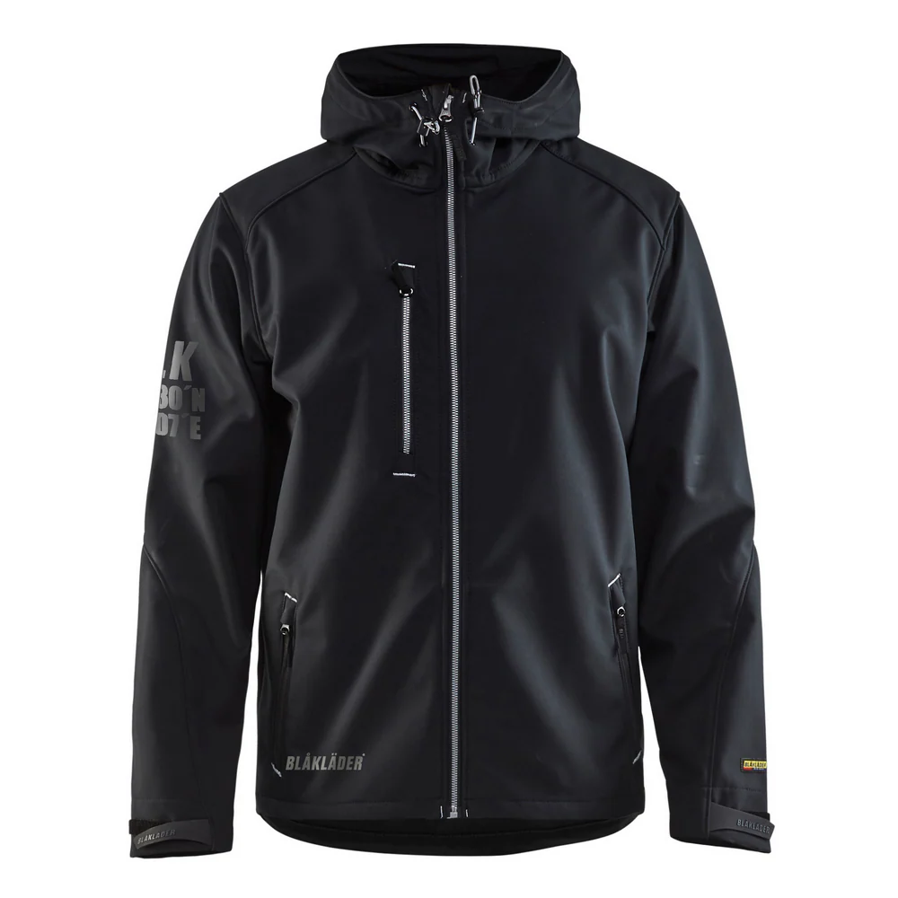 PRO SOFTSHELL JACKET - 9992-Black/Silver | Blaklader 49392517