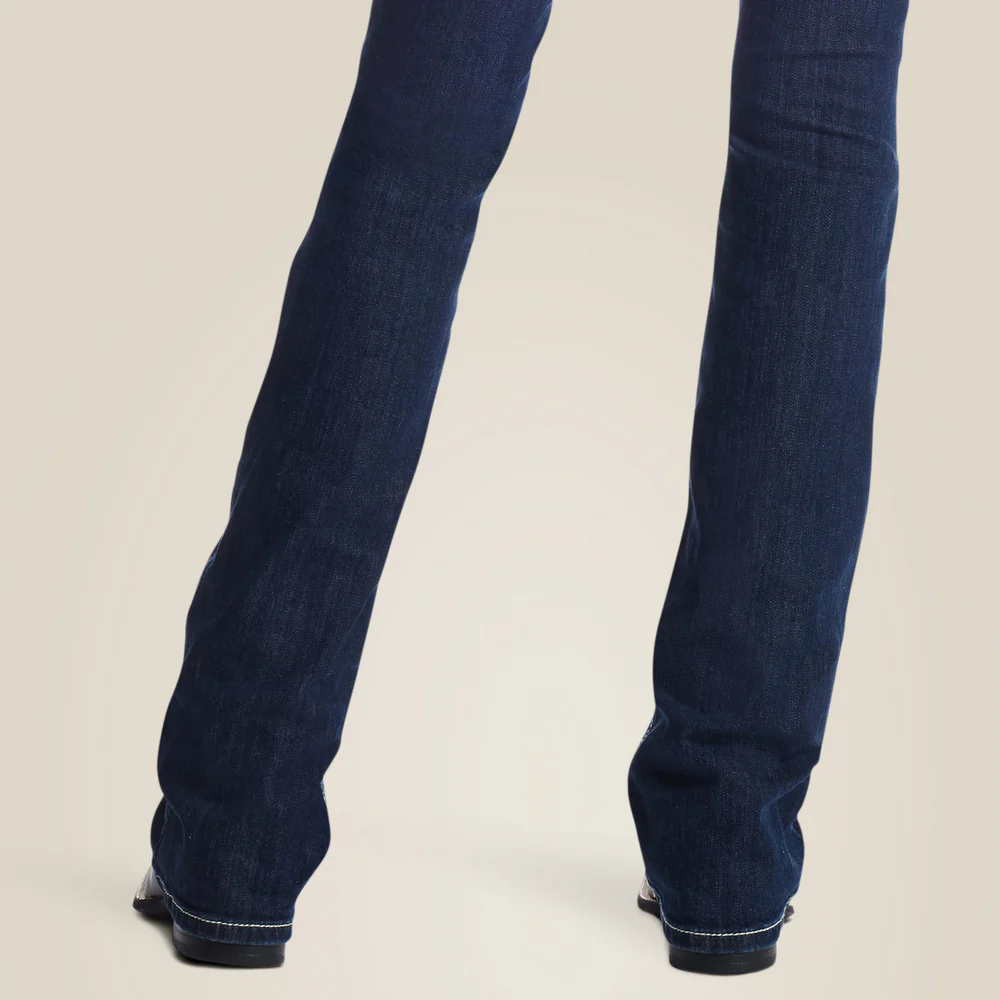 R.E.A.L. Low Rise Stretch Rosy Whipstitch Boot Cut Jean - 400-Lakeshore | Ariat 10018351 - Image 3